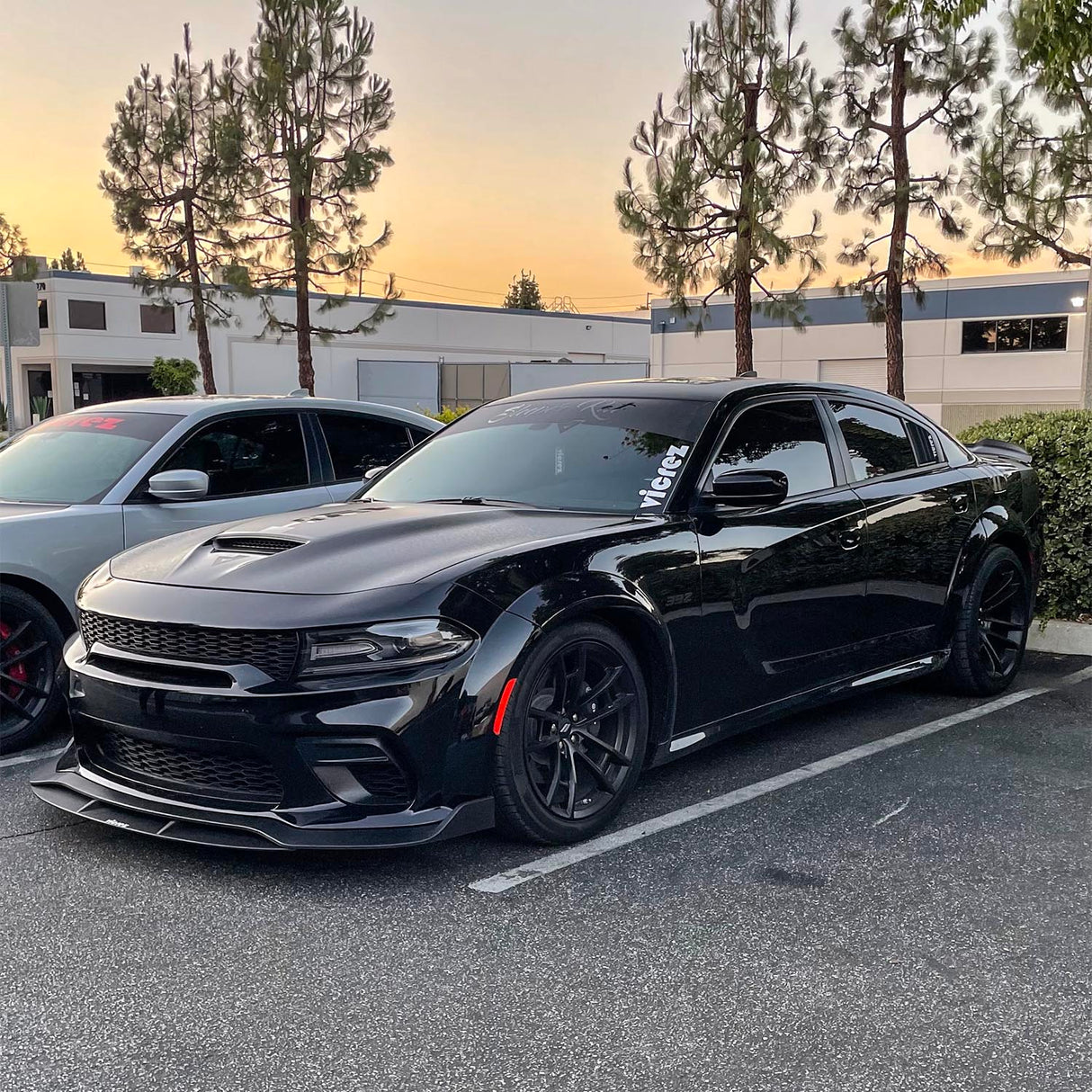 2020-2023 Dodge Charger V3R Style Front Bumper Lip - Vicrez