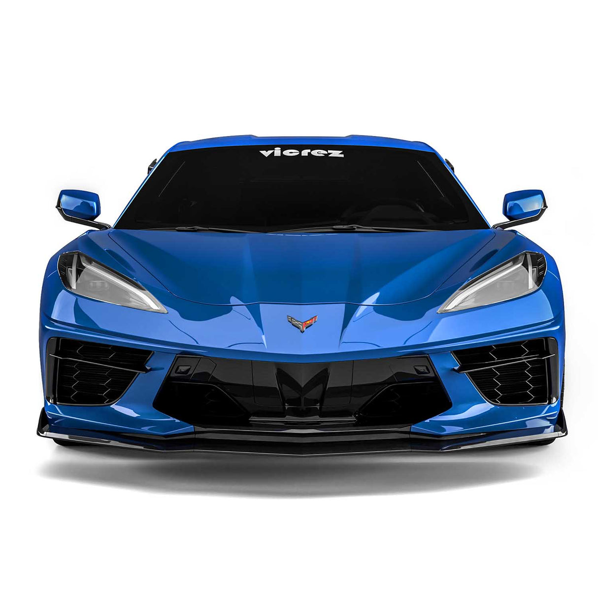 2020-2026 Chevrolet Corvette C8 V3R Style Front Bumper Lip - Vicrez