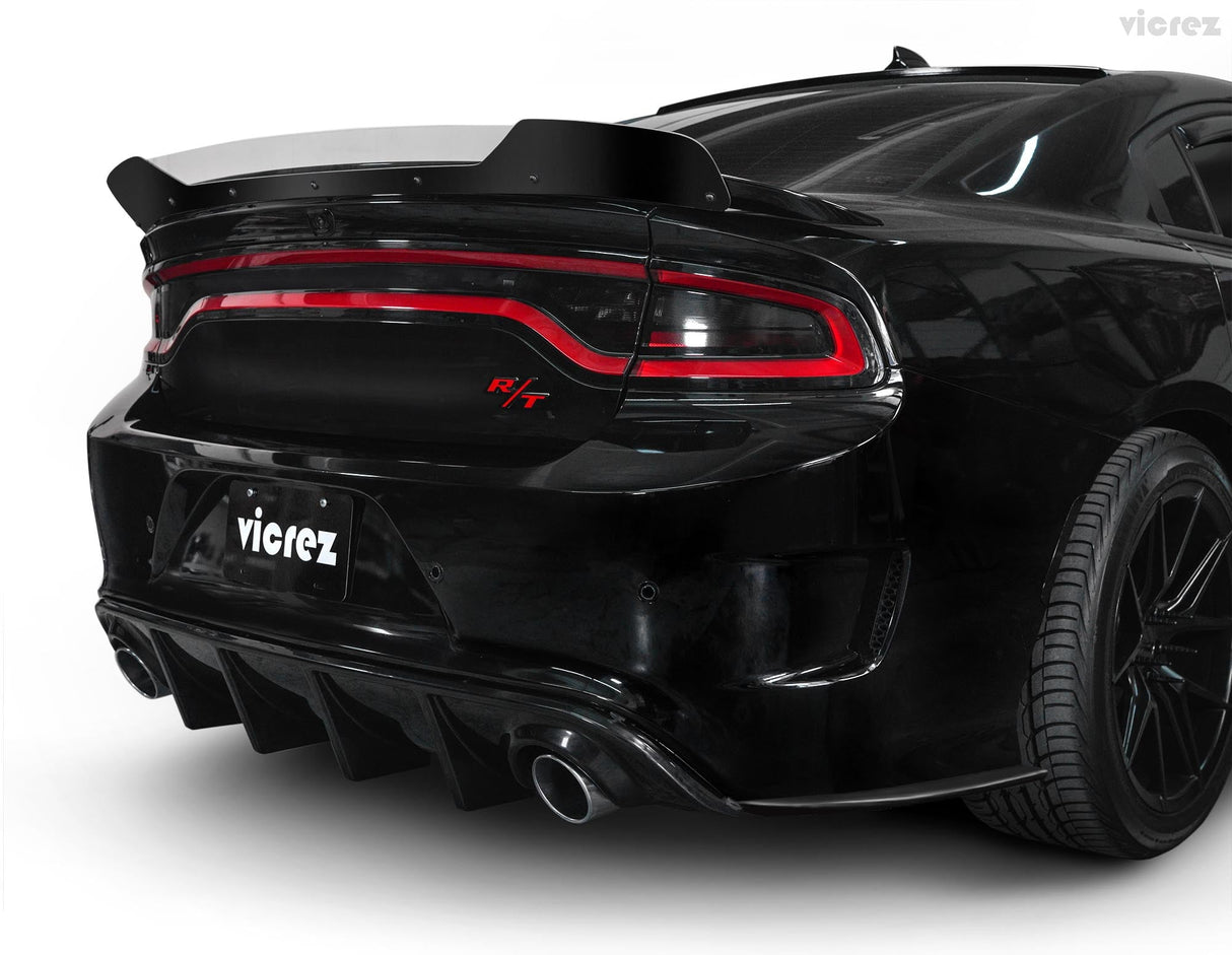 2012-2014 Dodge Charger VZ3 Style Rear Diffuser - Vicrez