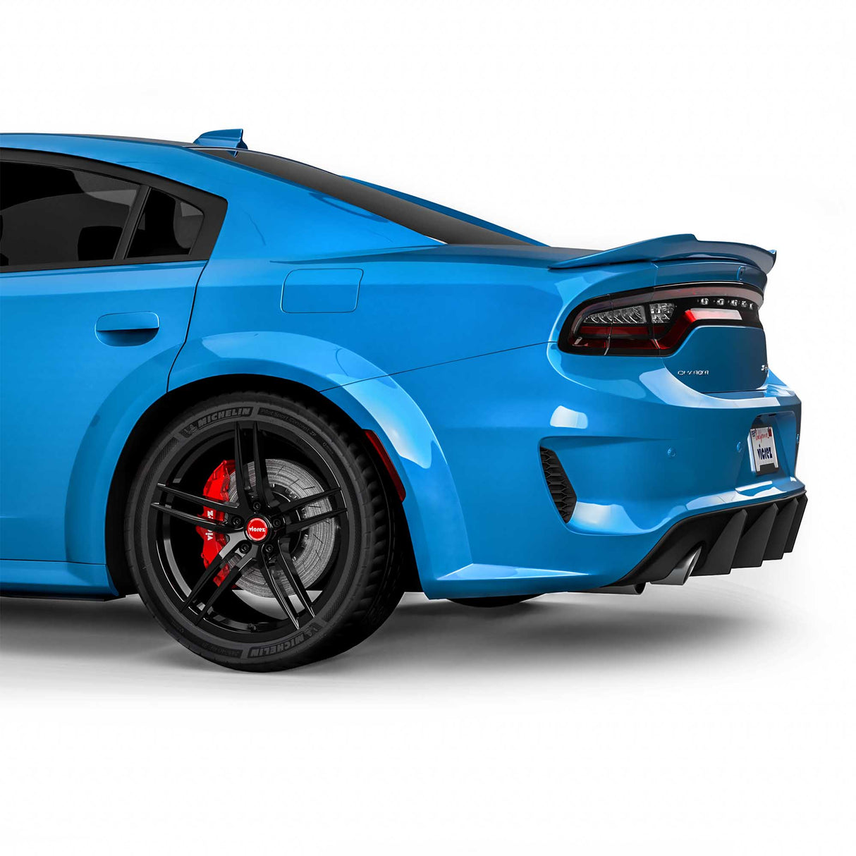 2015-2023 Dodge Charger V3R Style Rear Diffuser - Vicrez