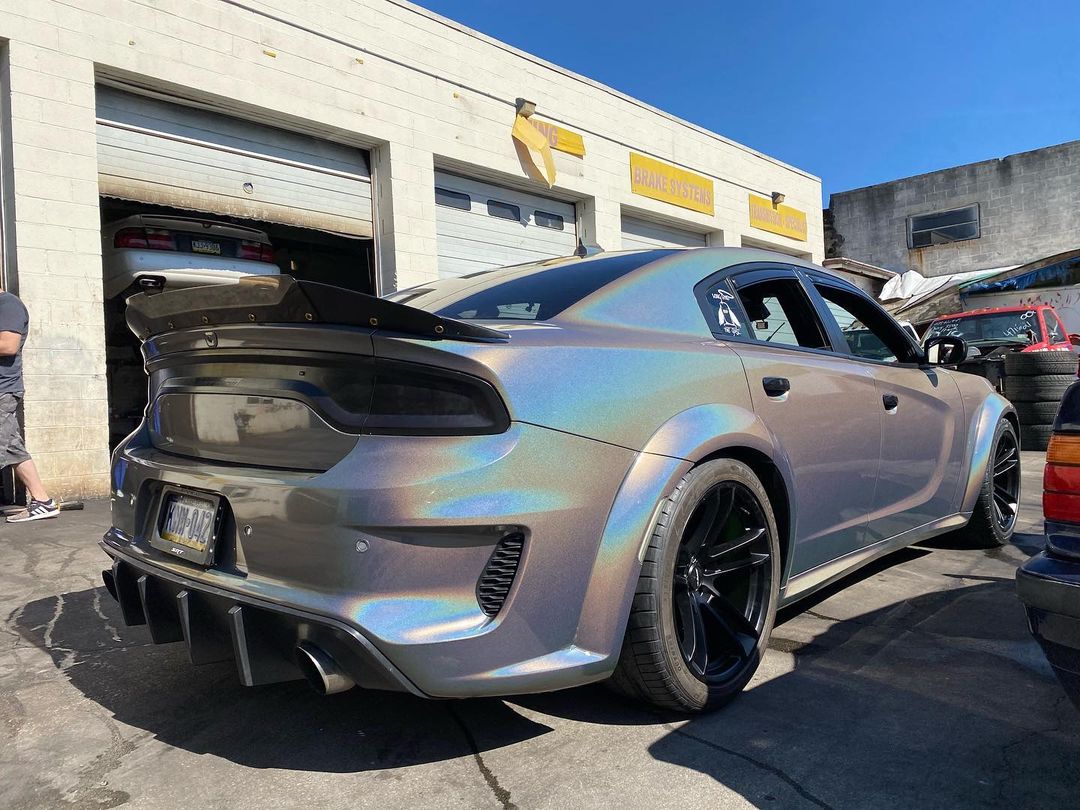 2015-2023 Dodge Charger V3R Style Rear Diffuser - Vicrez