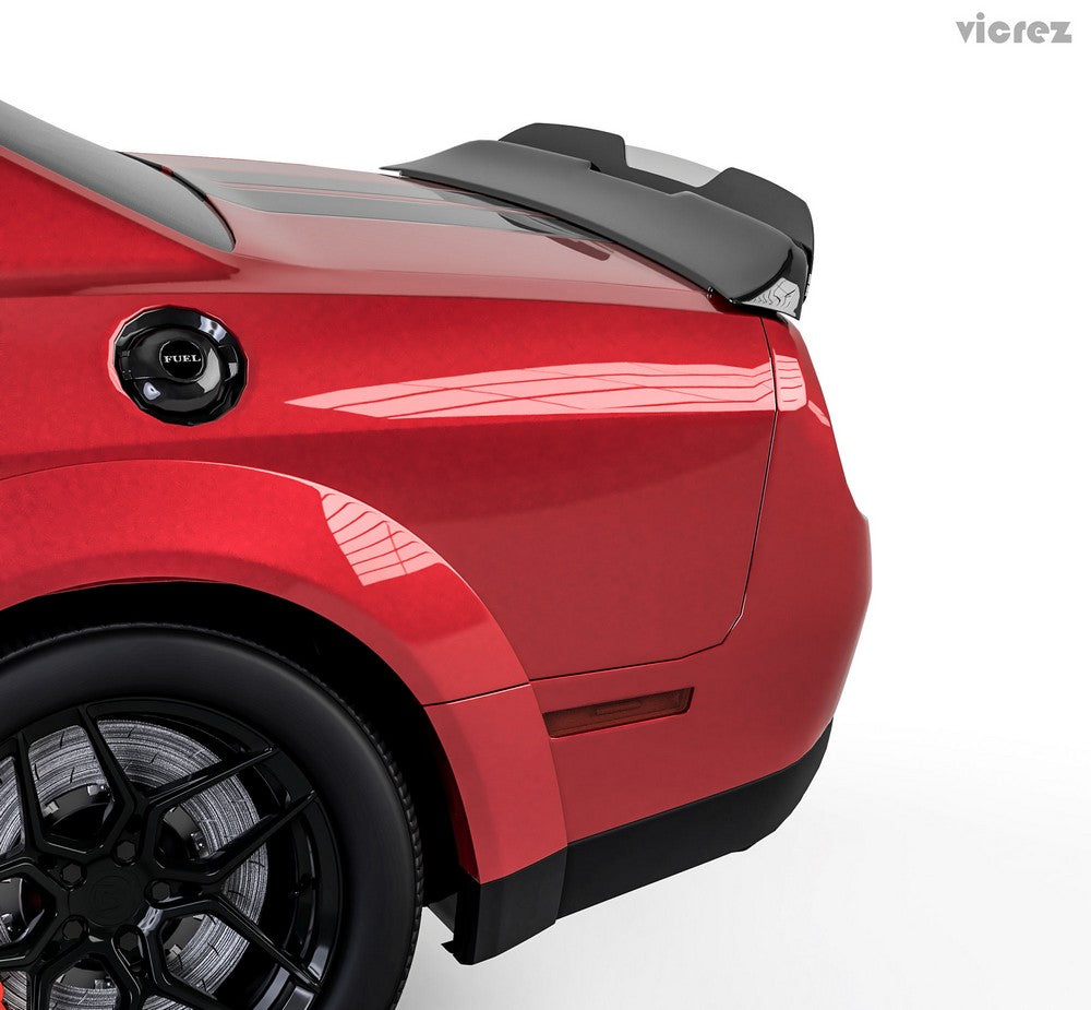 2015-2023 Dodge Challenger V3R Style Wicker Bill Add-On - Vicrez