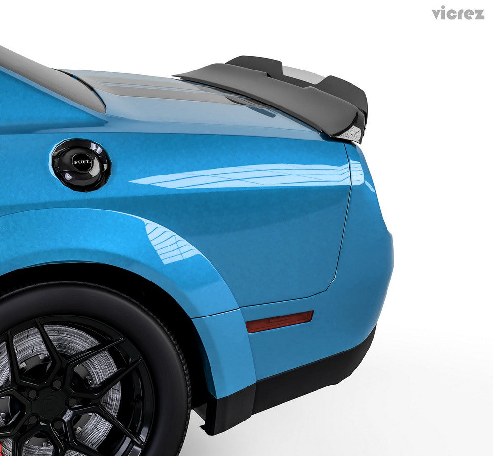 2008-2014 Dodge Challenger V3R Style Wicker Bill Add-On - Vicrez