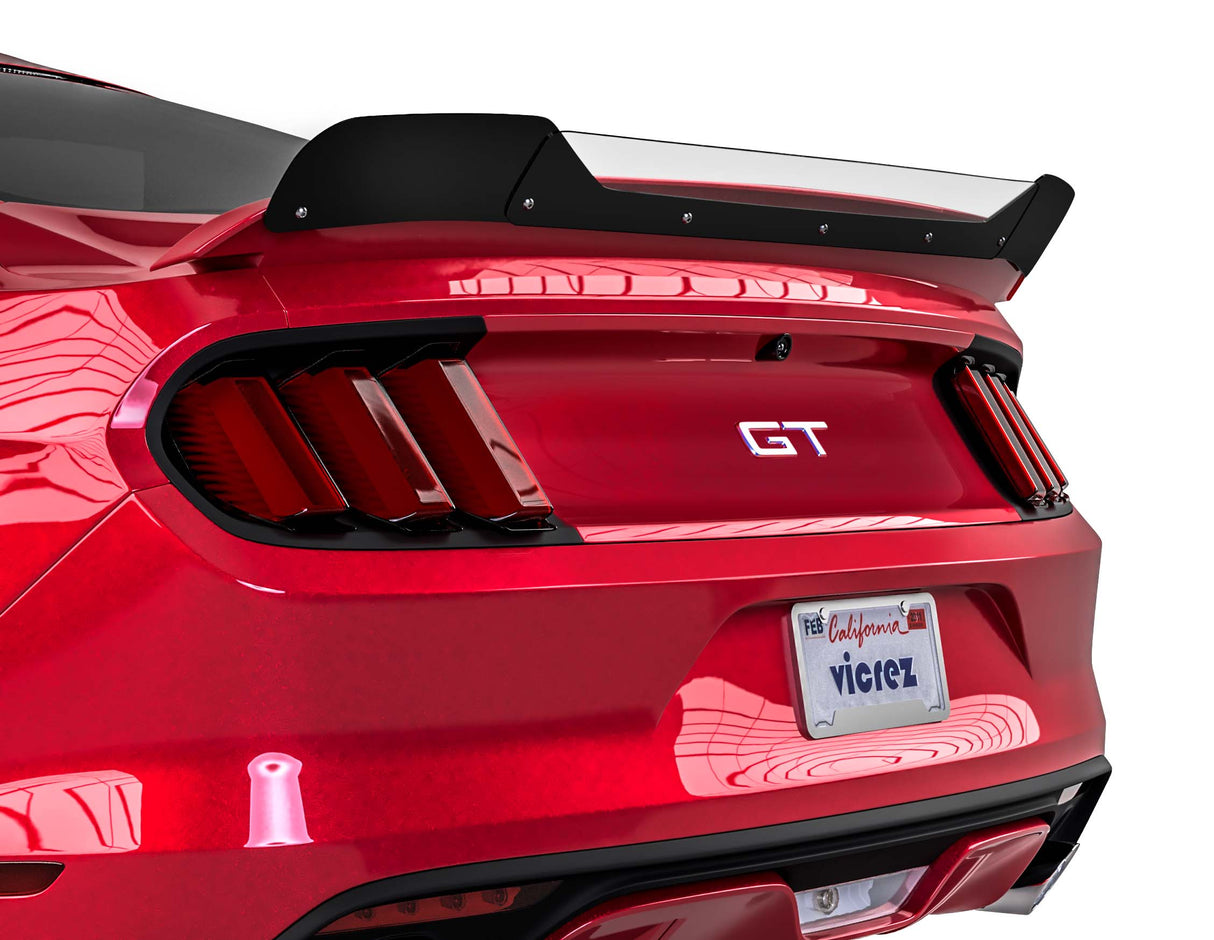 2015-2023 Ford Mustang V3R Style Wicker Bill Add-On - Vicrez