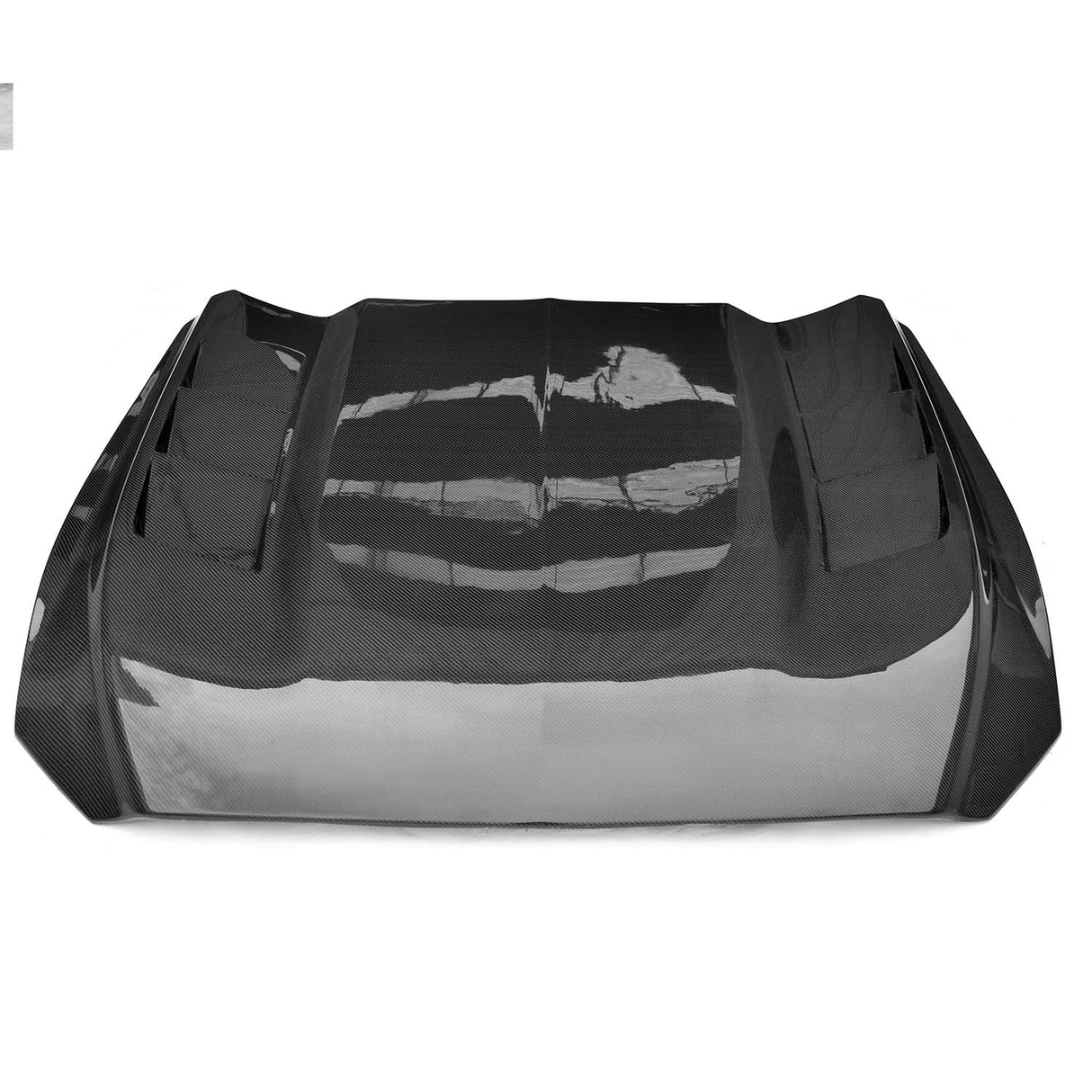 2015-2017 Ford Mustang V4R Style Hood - Vicrez Carbon Fiber