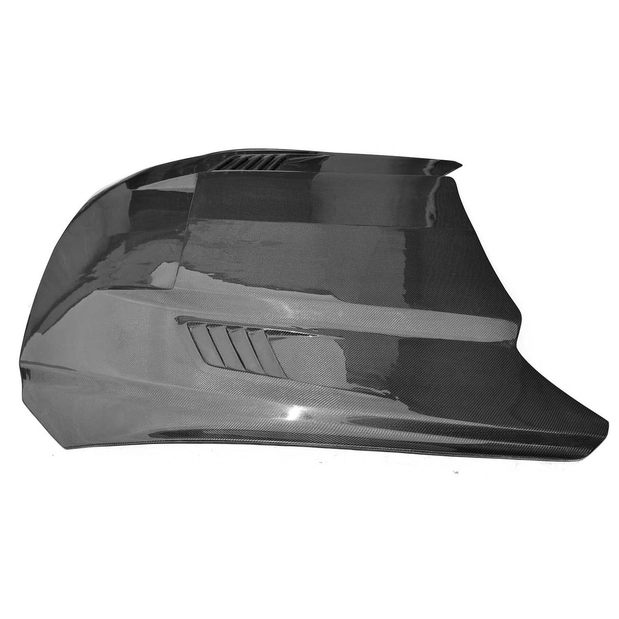 2015-2017 Ford Mustang V5R Style Hood - Vicrez Carbon Fiber