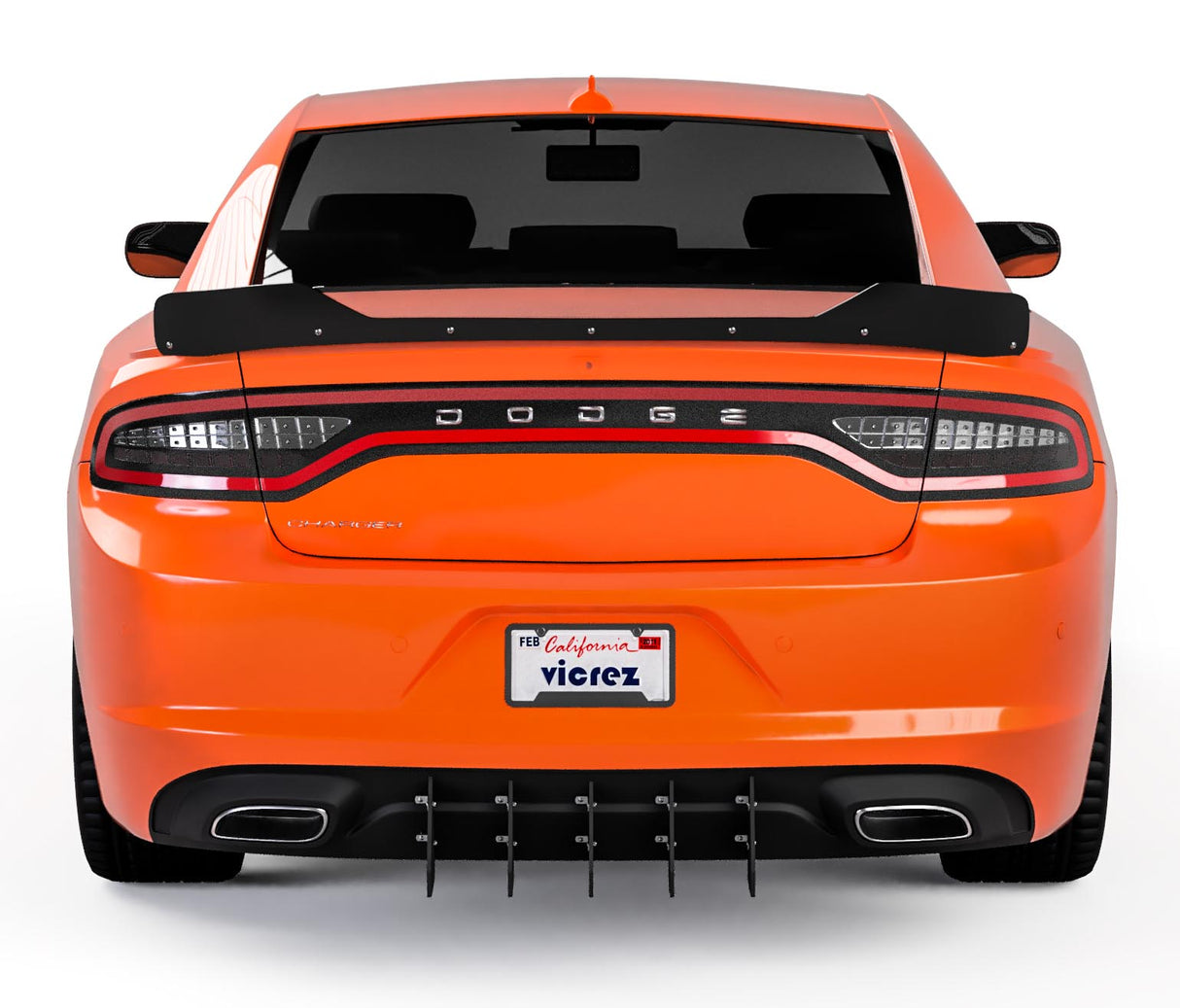 2015-2023 Dodge Charger Veneno Style Rear Diffuser Add-on - Vicrez