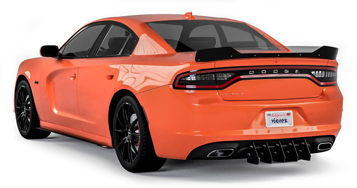 2015-2023 Dodge Charger Veneno Style Rear Diffuser Add-on - Vicrez
