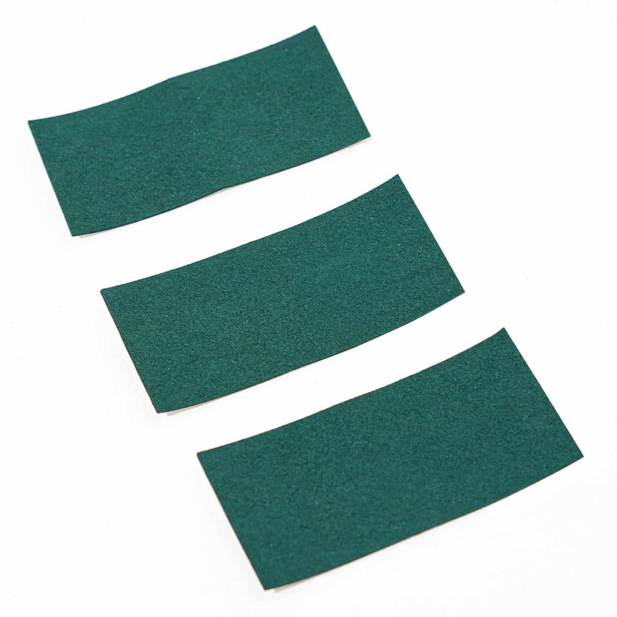 Vicrez Vinyl 3 Piece Microfiber Green Suede Soft Felt