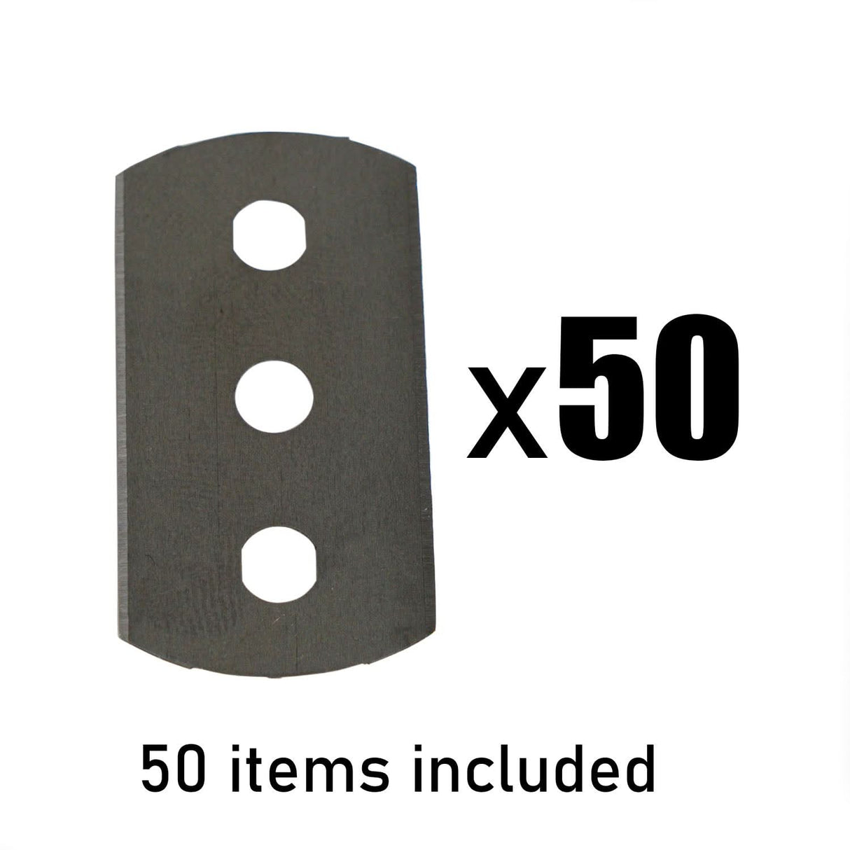 Vicrez Vinyl Wrap Knife Cutter Stainless Steel Blades 50 Piece Pack