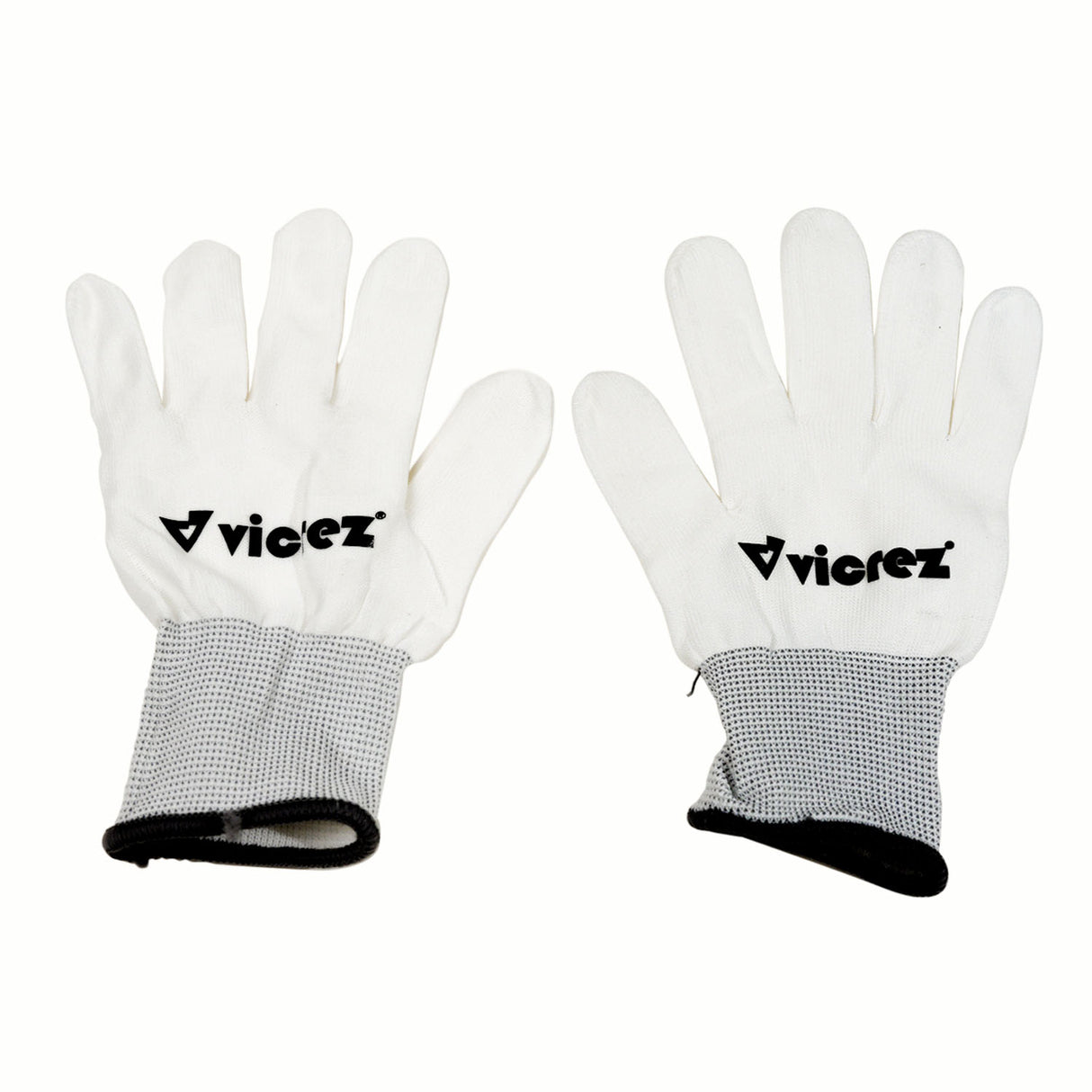 Vicrez Vinyl Wrapping White Gloves