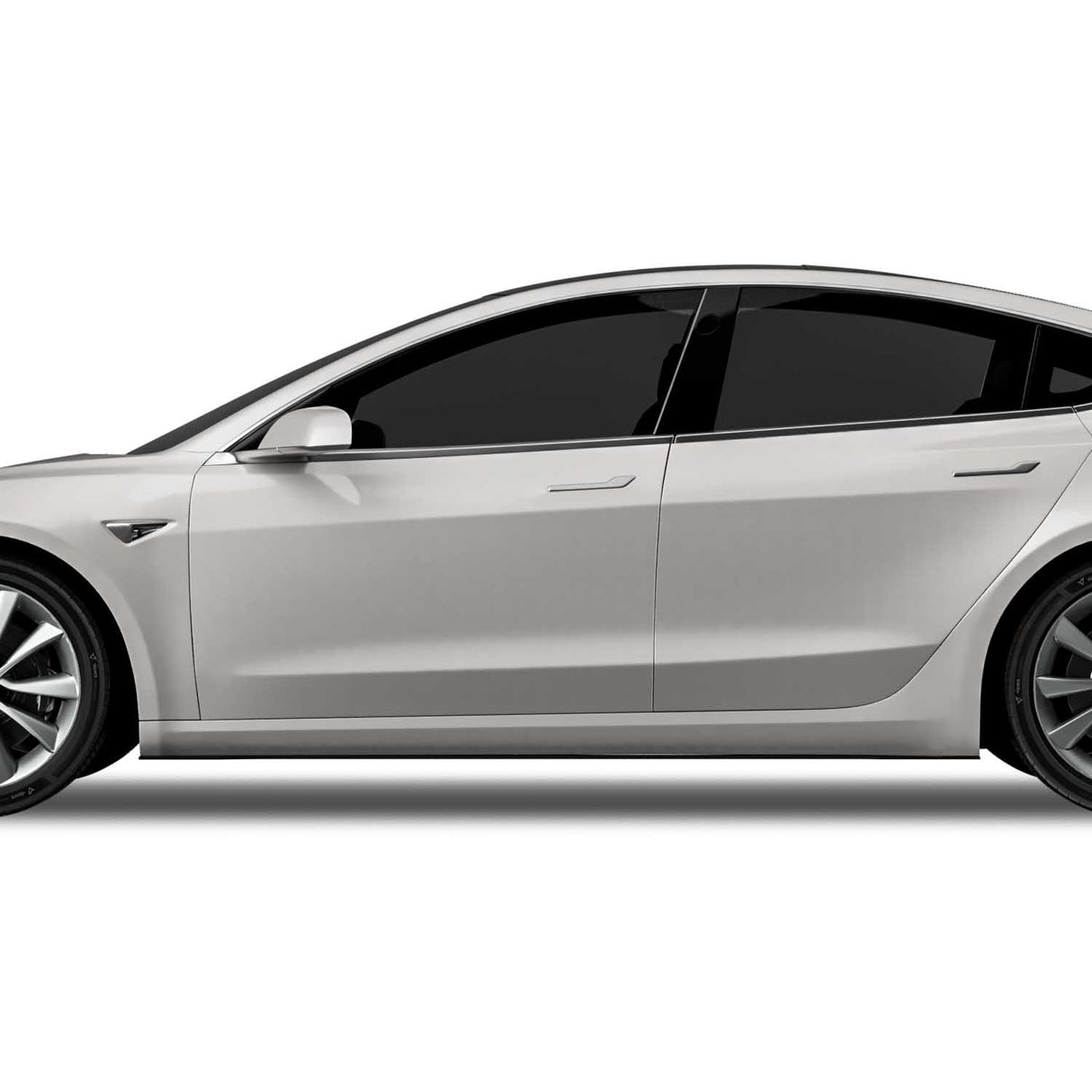 2017-2021 Tesla Model 3 VR1 Style Side Splitter - Vicrez