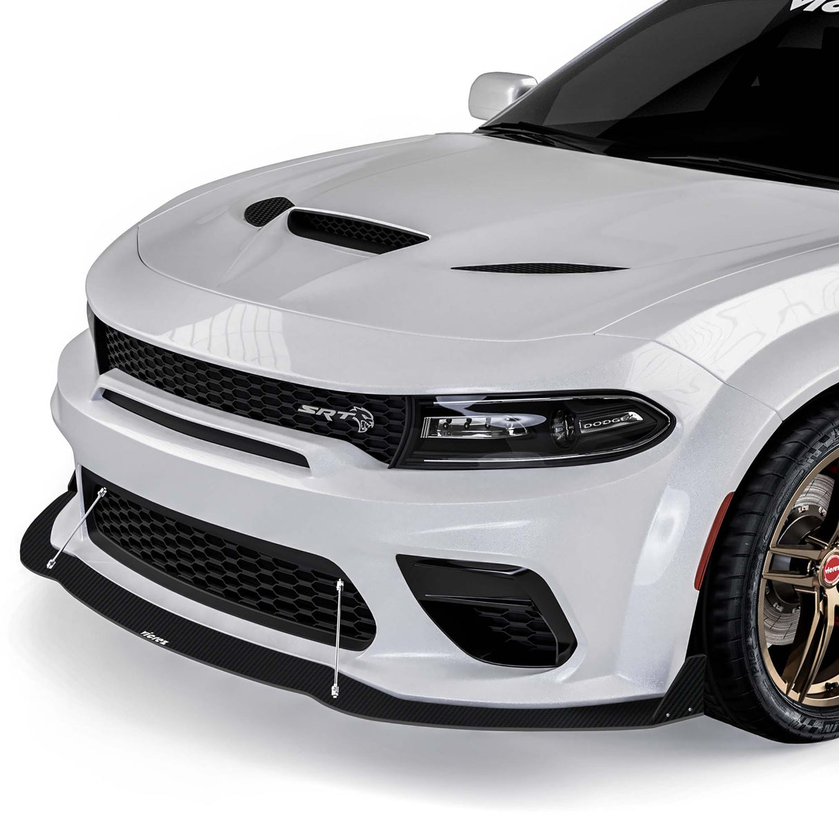 2020-2023 Dodge Charger VR2 Style Front Bumper Lip Splitter - Vicrez