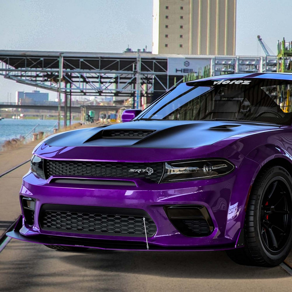 2020-2023 Dodge Charger Widebody VR3 Style Front Bumper Lip Splitter - Vicrez