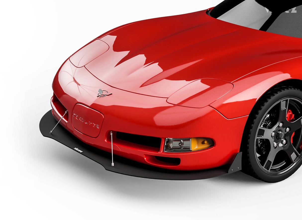 1997-2004 Chevrolet Corvette C5 Front Bumper Lip Splitter - Vicrez