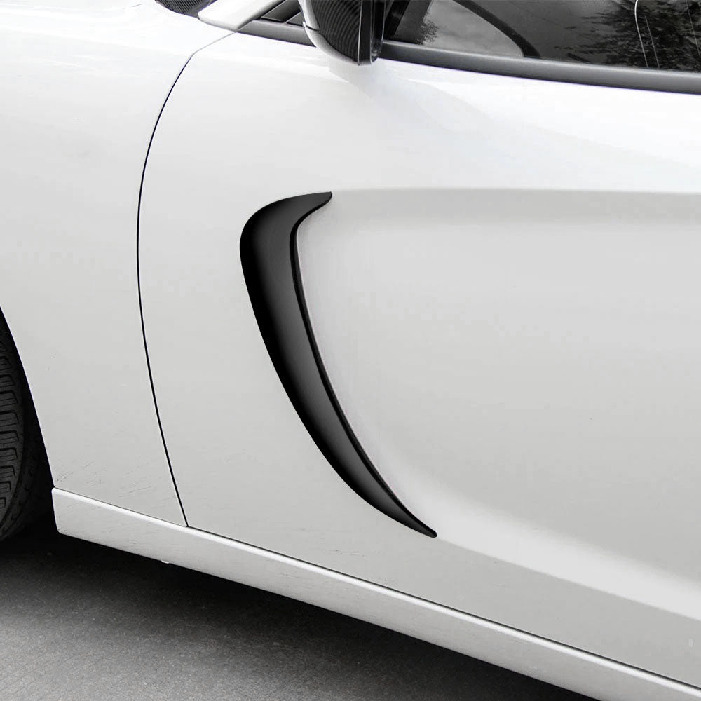 2015-2023 Dodge Charger VZ Style Side Door Scoops Add-On - Vicrez
