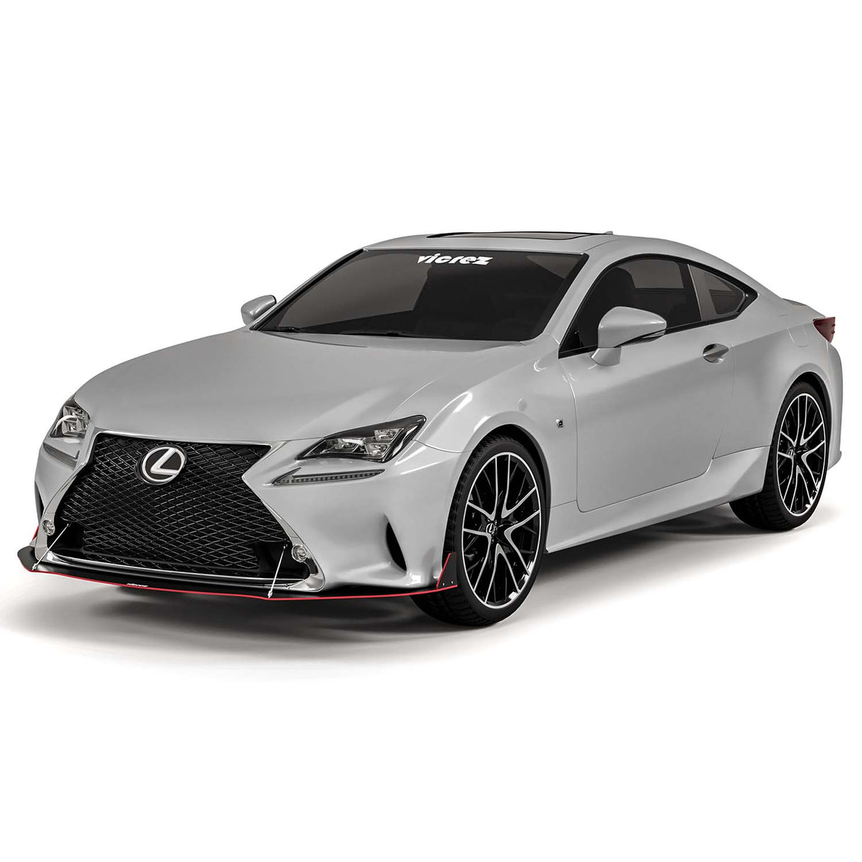 2015-2024 Lexus RC350 VZ Style Front Splitter - Vicrez