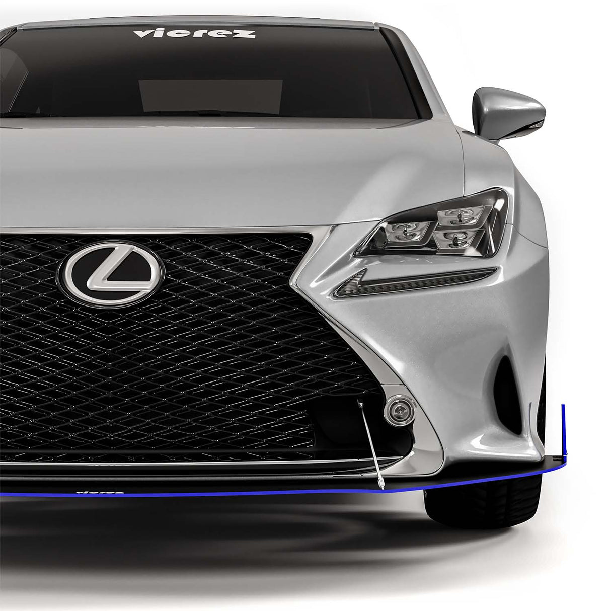 2015-2024 Lexus RC350 VZ Style Front Splitter - Vicrez