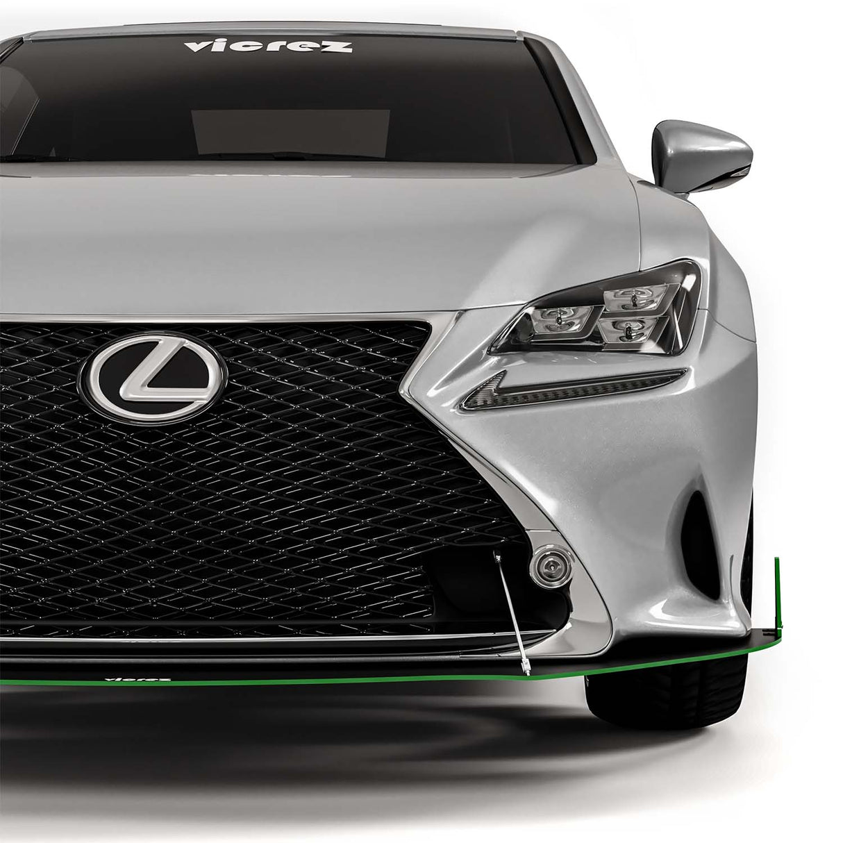 2015-2024 Lexus RC350 VZ Style Front Splitter - Vicrez