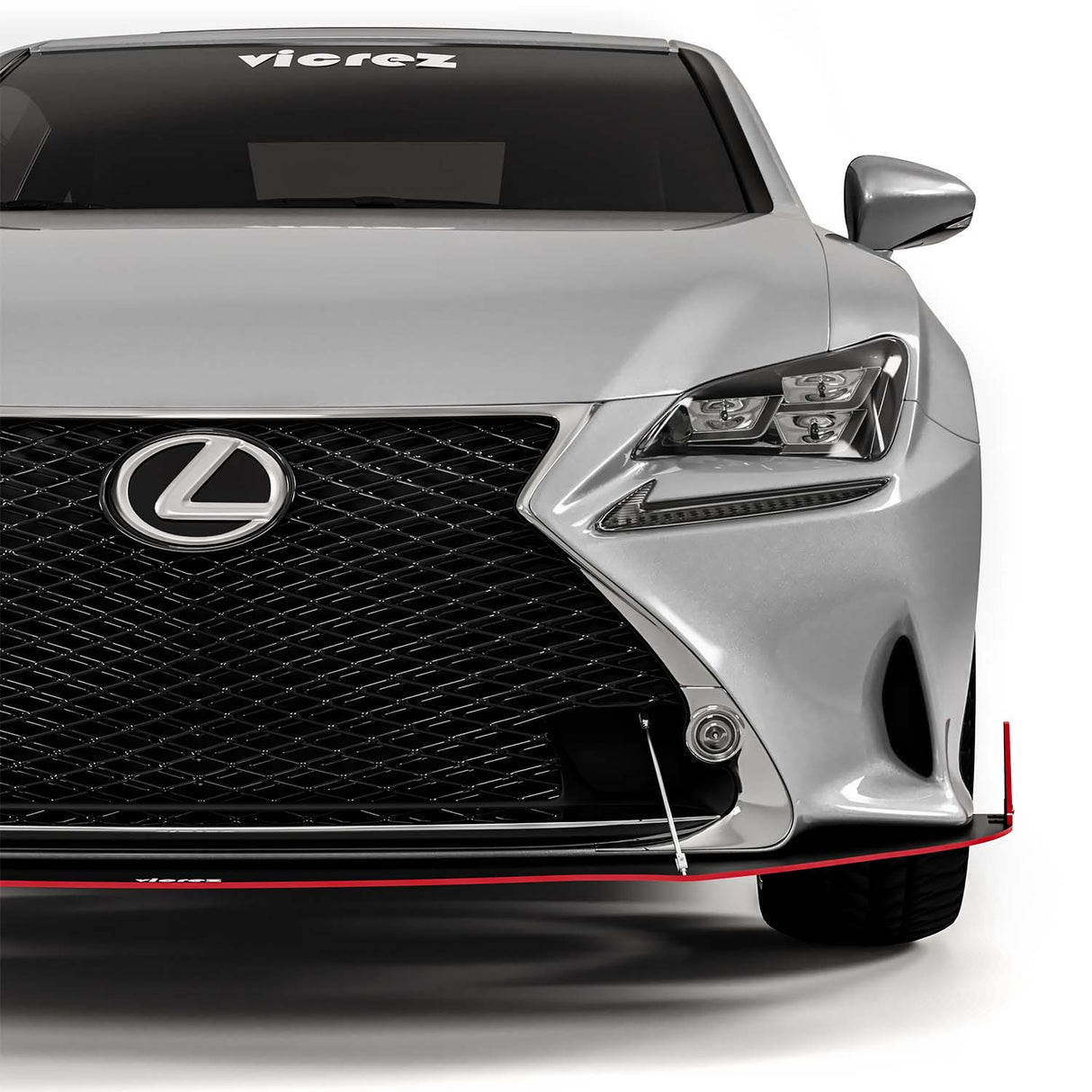 2015-2024 Lexus RC350 VZ Style Front Splitter - Vicrez