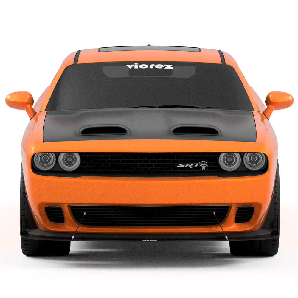2015-2023 Dodge Challenger VZ Style Front Bumper Splitter - Vicrez