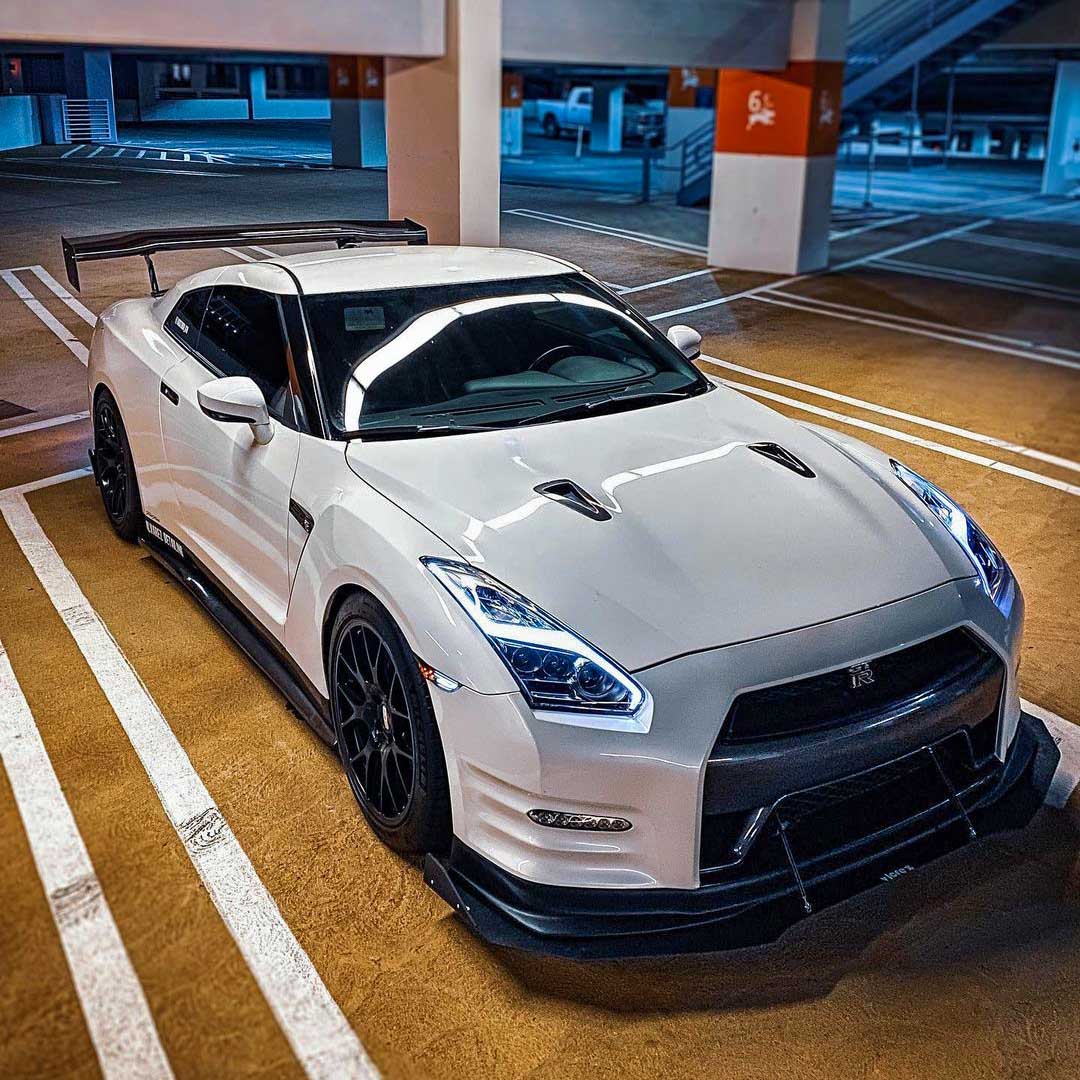 2007-2016 Nissan GTR VZ3 Style Front Bumper Lip Splitter - Vicrez