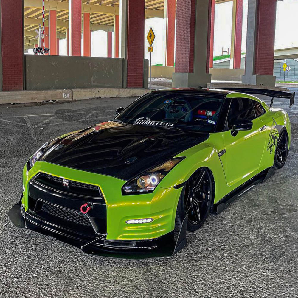 2007-2021 Nissan GTR VZ3 Style Side Skirt Splitters - Vicrez