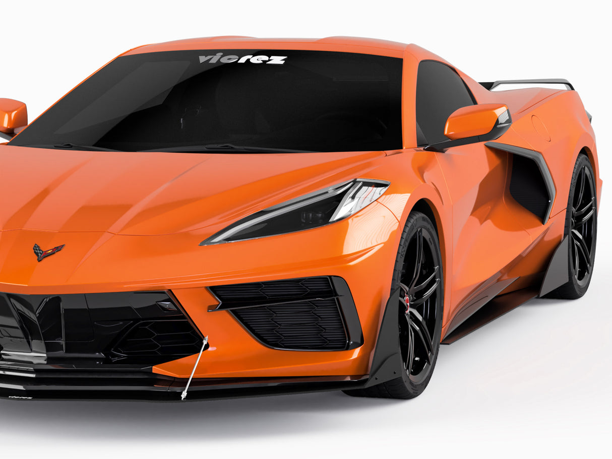 Vicrez VZR1 Full Aero Splitter Package | Chevrolet Corvette C8 2020-2026