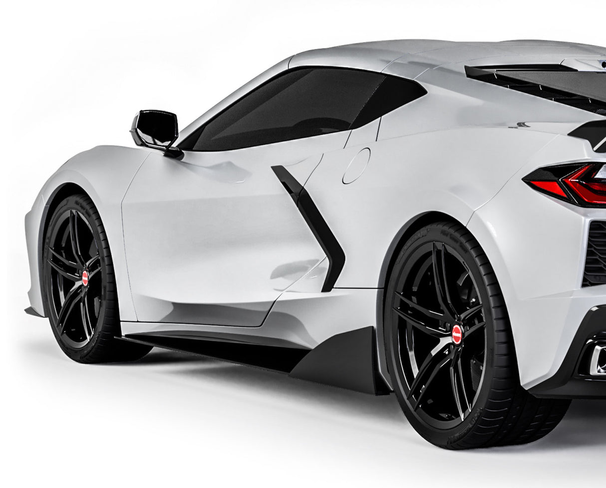 2020-2026 Chevrolet Corvette C8 VZR1 Style Side Skirt Splitters - Vicrez