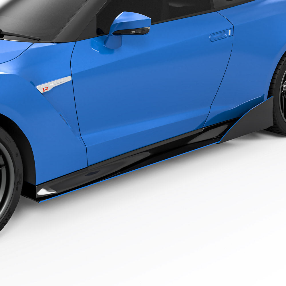 2007-2021 Nissan GTR VZR1 Style Side Splitters - Vicrez