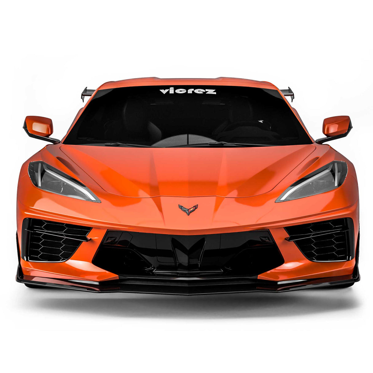 2020-2026 Chevrolet Corvette C8 VZR2 Style Front Bumper Lip - Vicrez