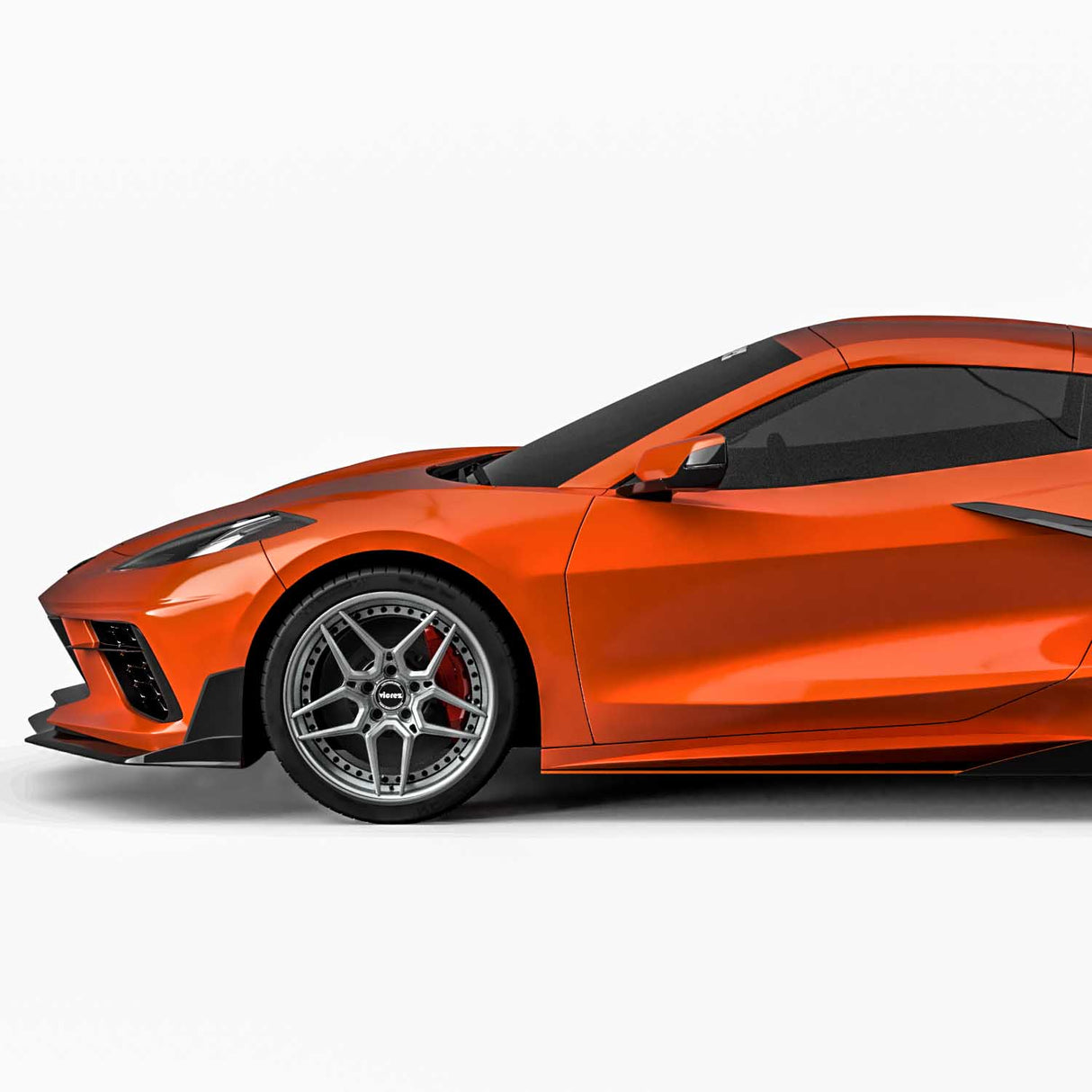 2020-2026 Chevrolet Corvette C8 VZR2 Style Front Bumper Lip - Vicrez
