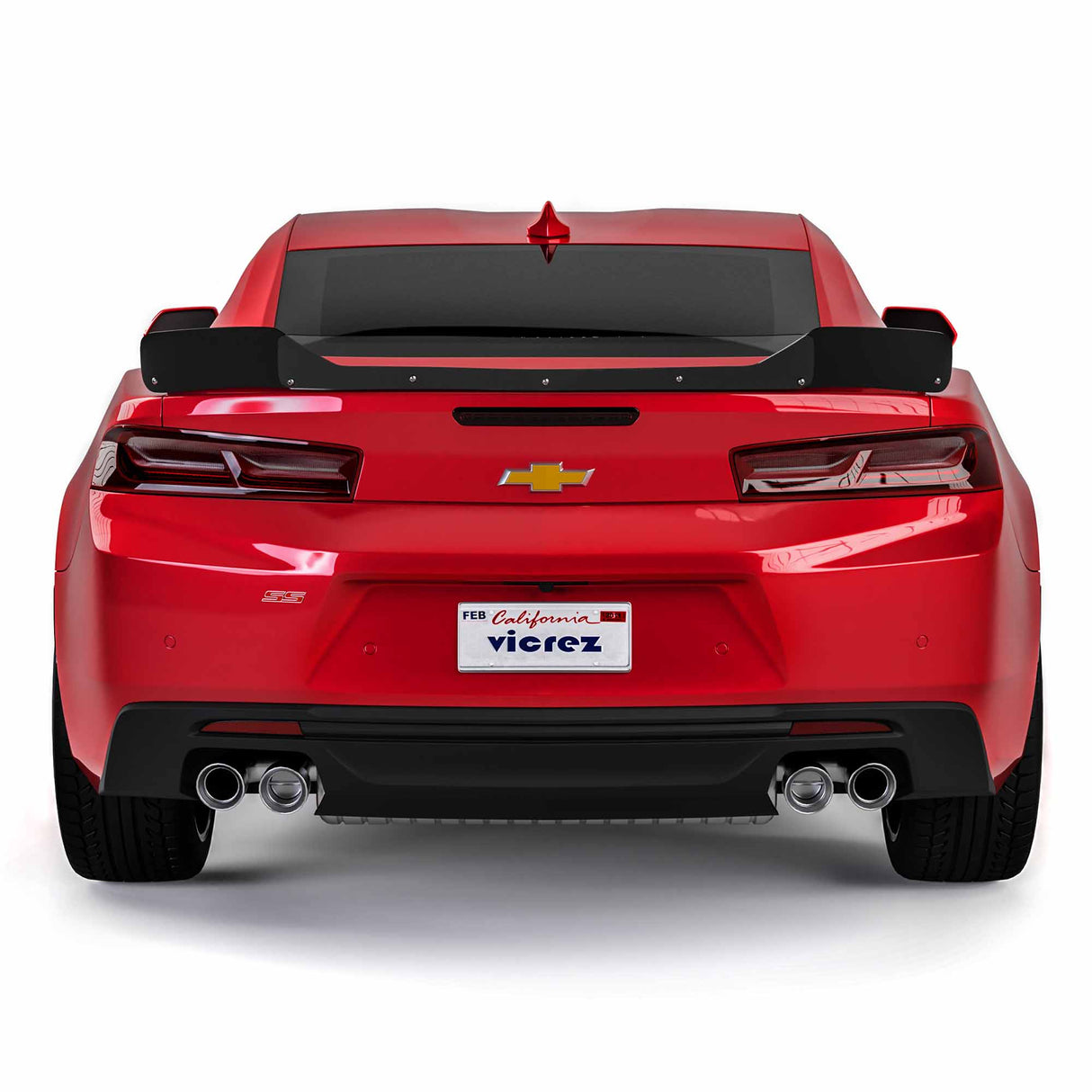 2010-2024 Chevrolet Camaro V2R Style Wicker Bill Add-on - Vicrez