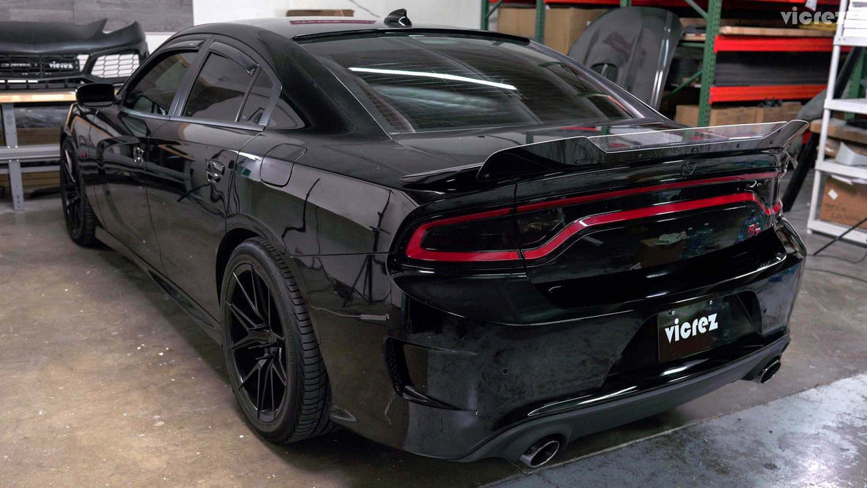 2015-2023 Dodge Charger V3R Style Wicker Bill Add-on - Vicrez