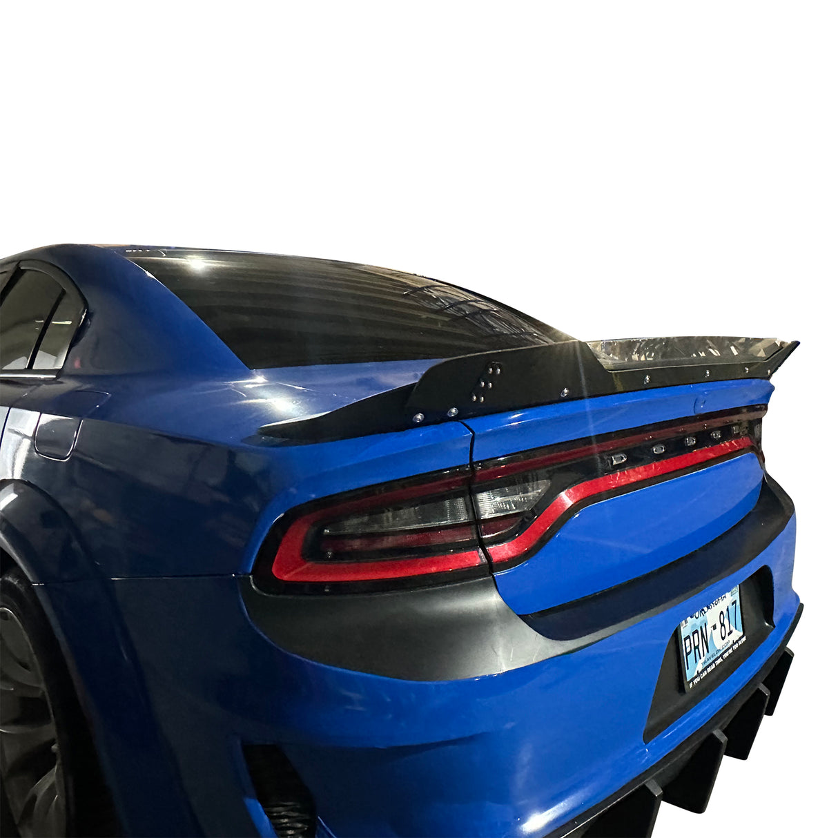 2015-2023 Dodge Charger V3R Style Wicker Bill Add-on - Vicrez