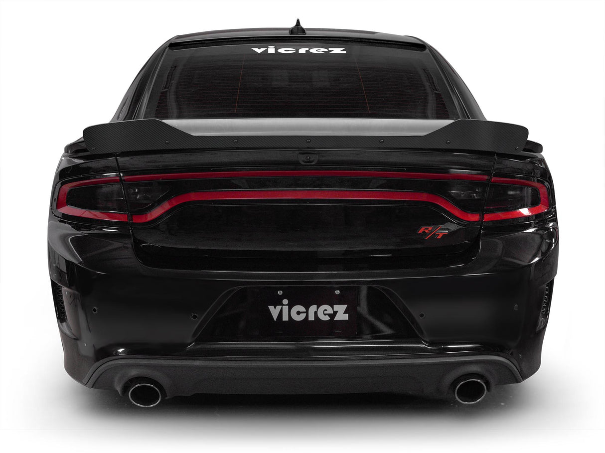 2015-2023 Dodge Charger V3R Style Wicker Bill Add-on - Vicrez