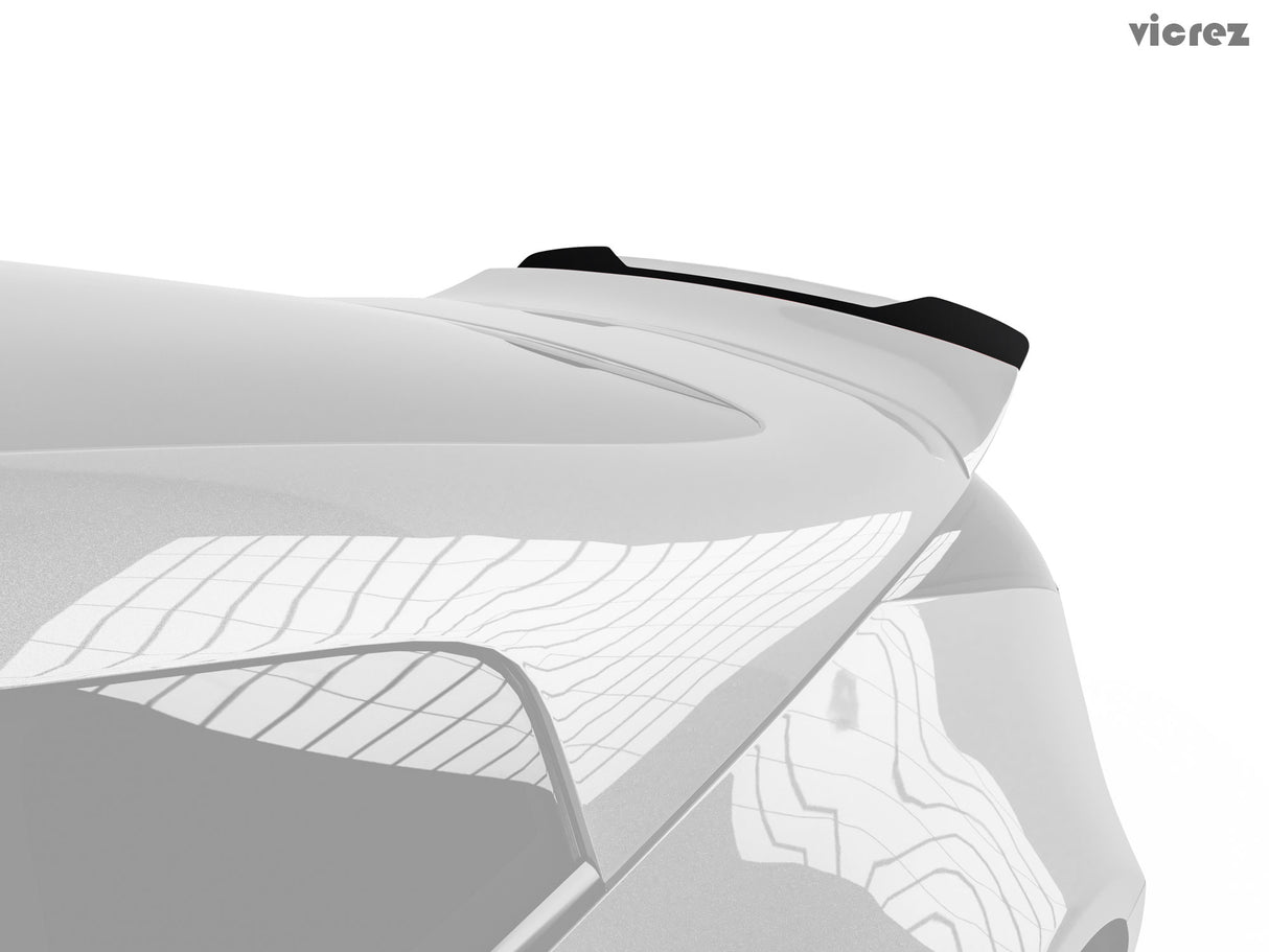 2003-2008 Nissan 350z V3R Style Wicker Bill Ducktail Wing Add-on - Vicrez