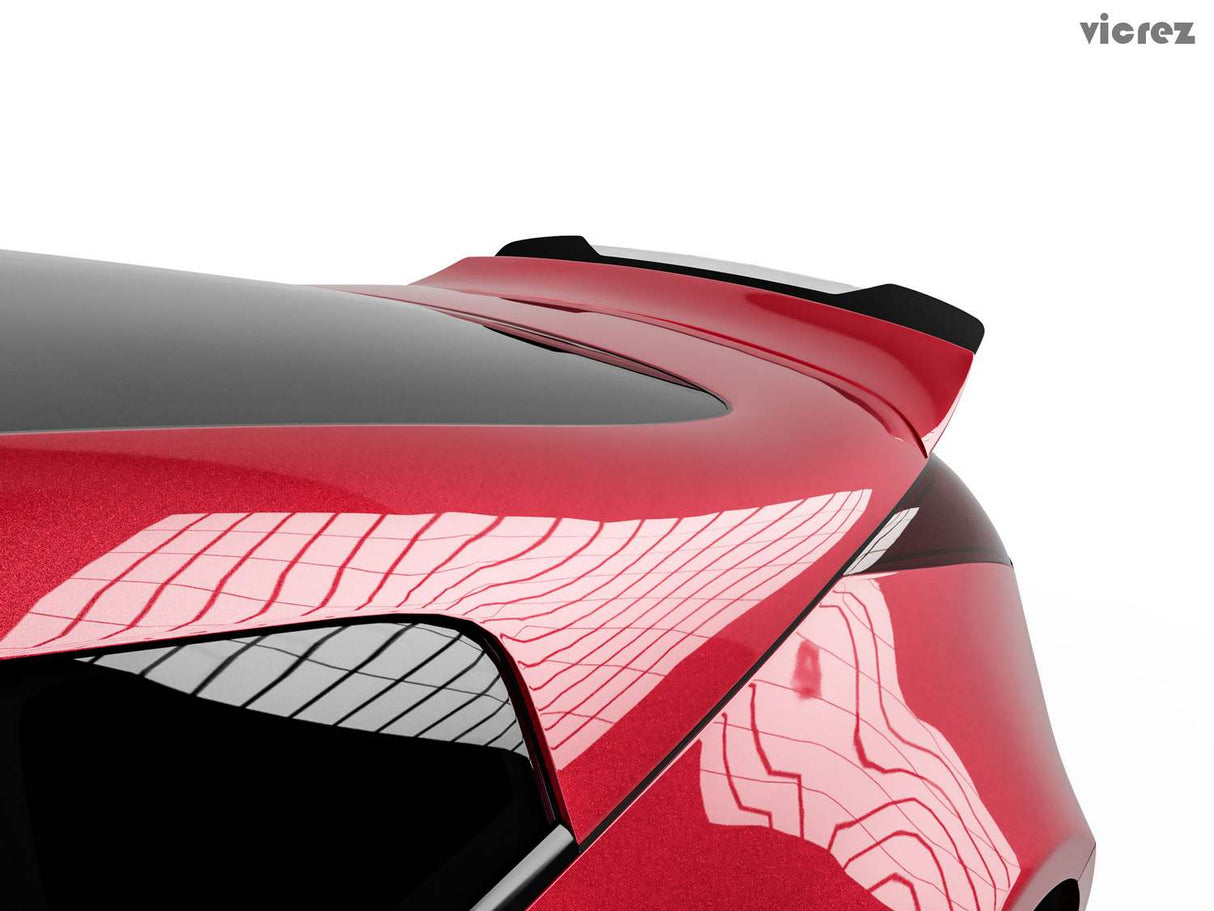 2003-2008 Nissan 350z V3R Style Wicker Bill Ducktail Wing Add-on - Vicrez