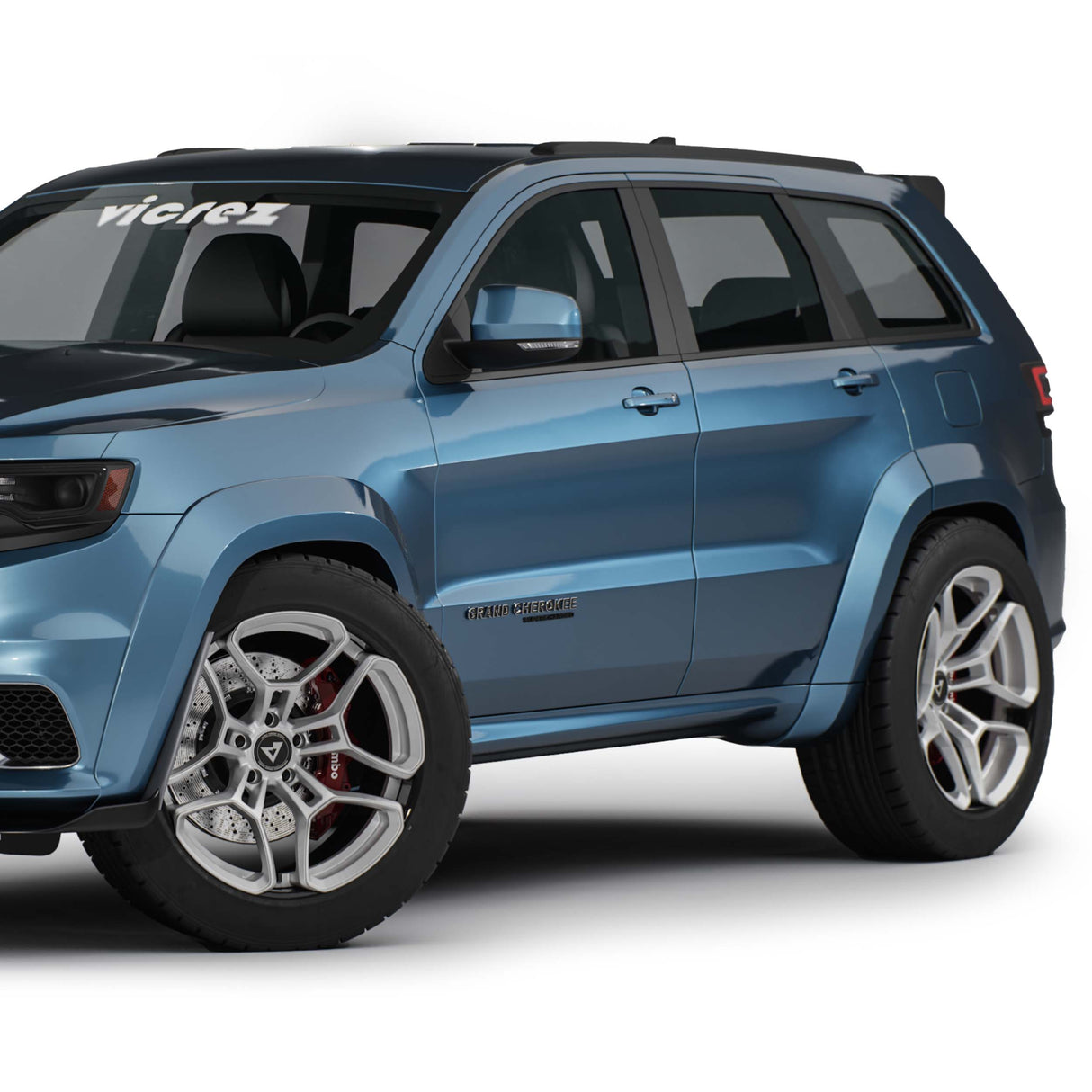 2012-2021 Jeep Grand Cherokee SRT Demon Style Widebody Kit - Vicrez