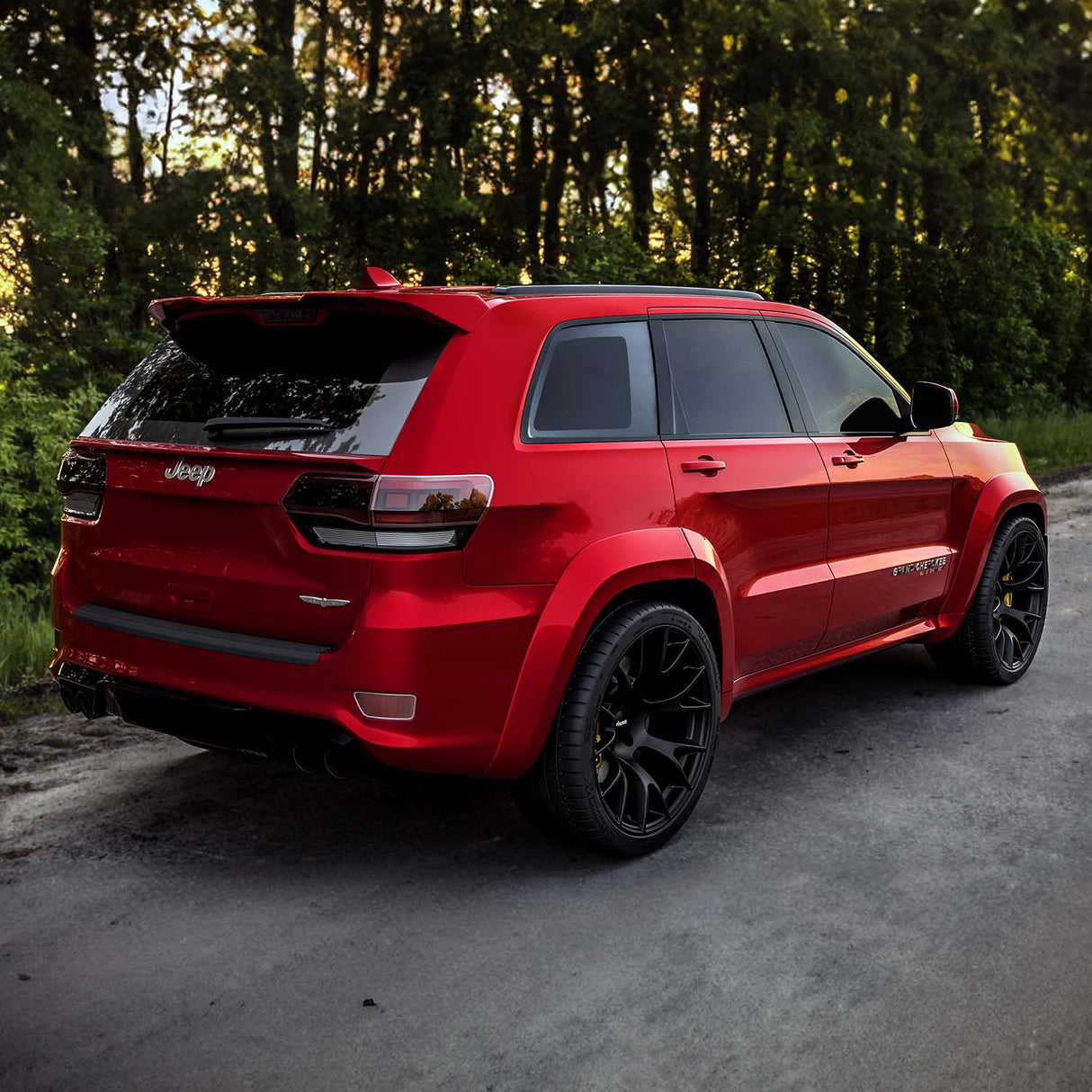 2012-2021 Jeep Grand Cherokee SRT Demon Style Widebody Kit - Vicrez