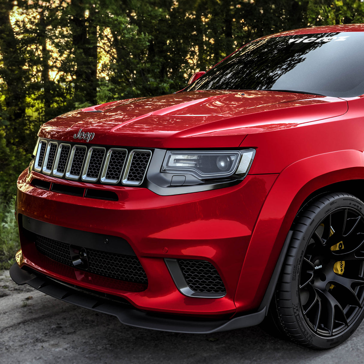 2012-2021 Jeep Grand Cherokee SRT Demon Style Widebody Kit - Vicrez