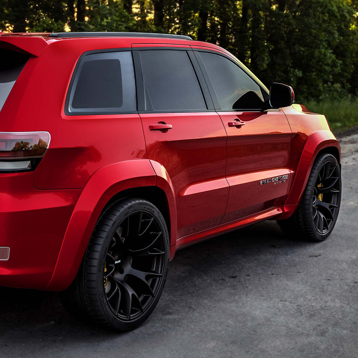 2012-2021 Jeep Grand Cherokee SRT Demon Style Widebody Kit - Vicrez