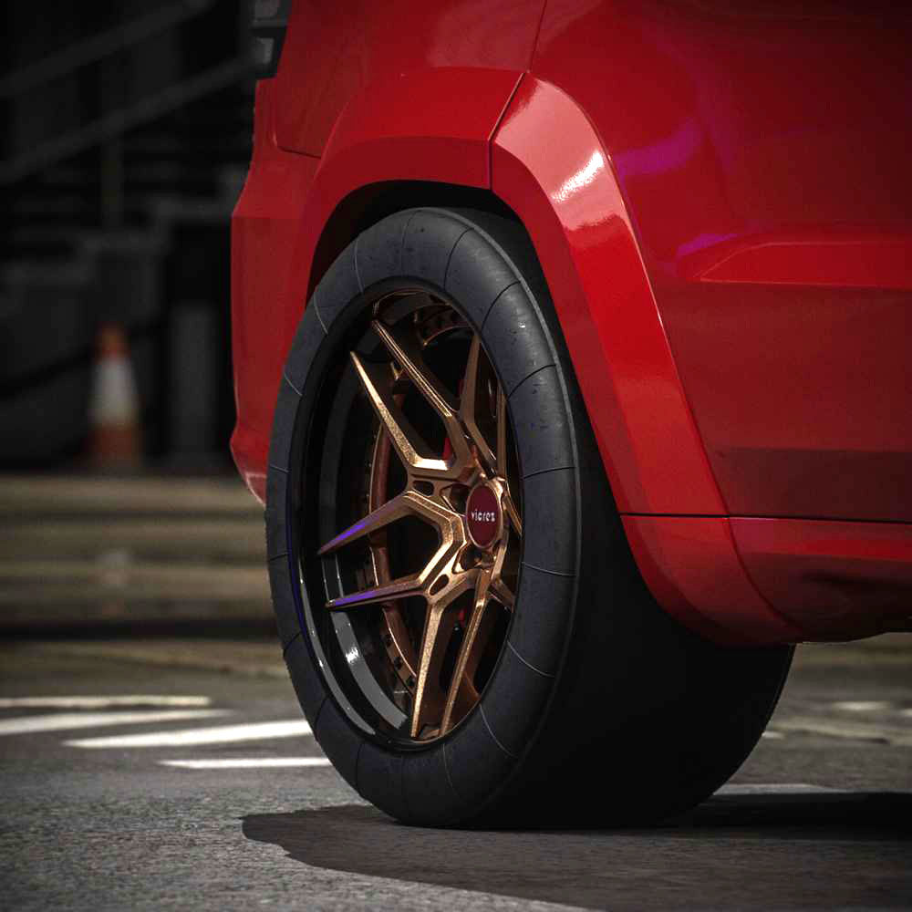 2012-2021 Jeep Grand Cherokee SRT Demon Style Widebody Kit - Vicrez