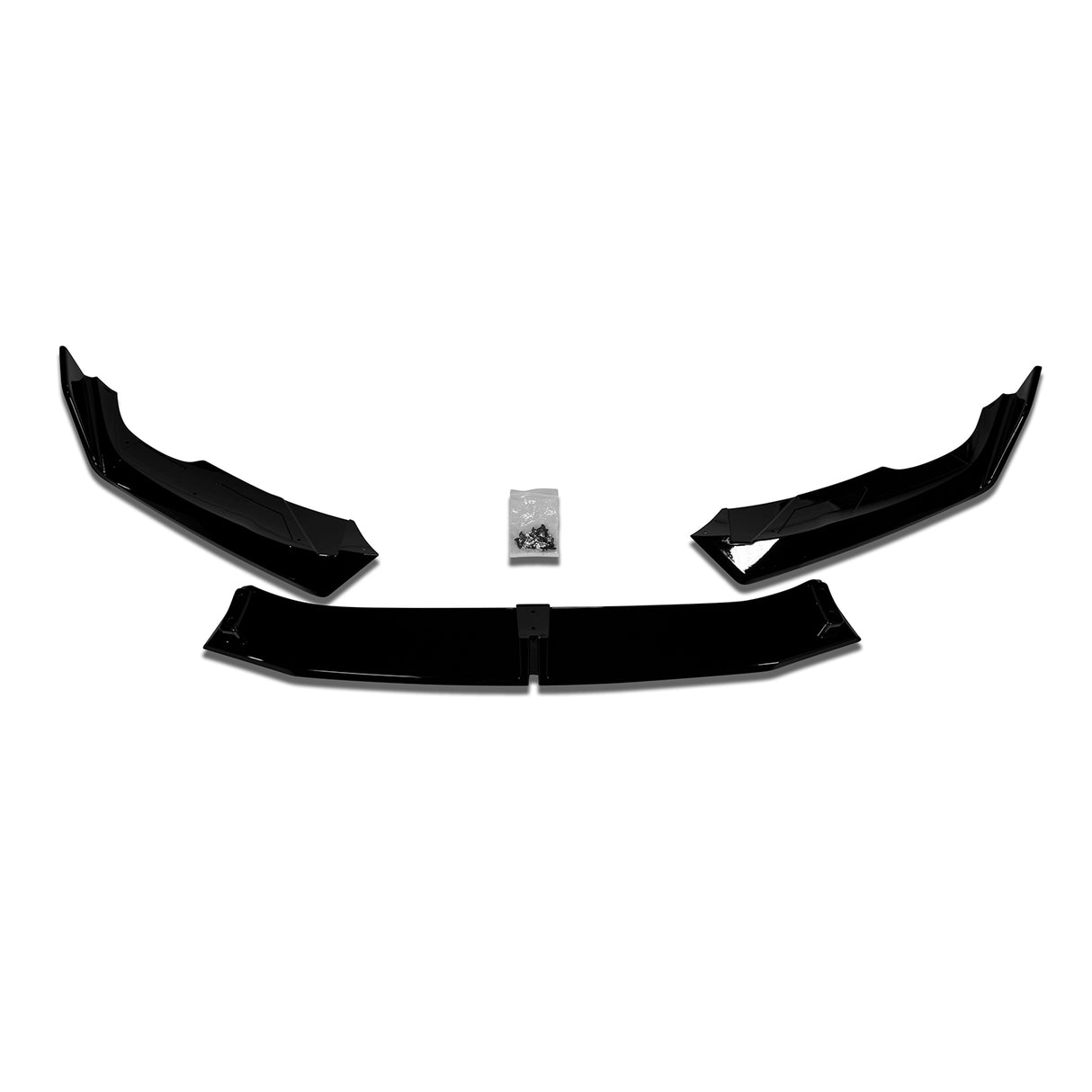 2021-2024 BMW X4 Black Knight Style Front Lip - Vicrez