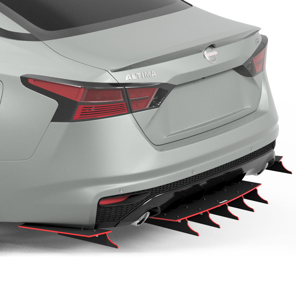 2019-2026 Nissan Altima Zonari VR5 Style Rear Diffuser - Vicrez