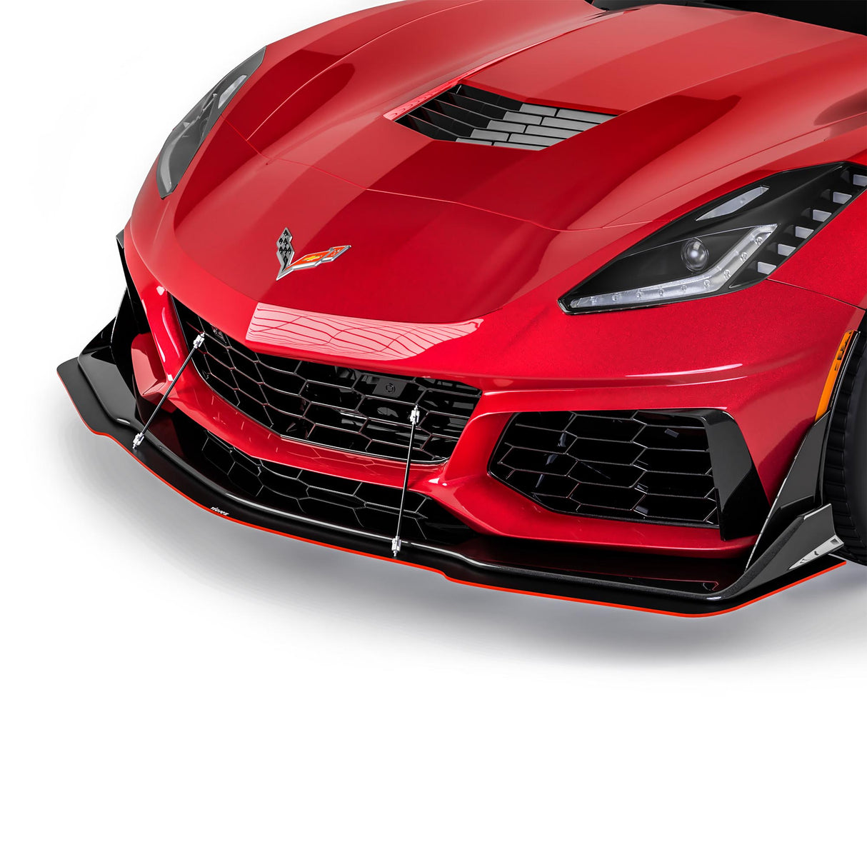 2014-2019 Chevrolet Corvette C7 VZR1 Style Front Lip - Vicrez