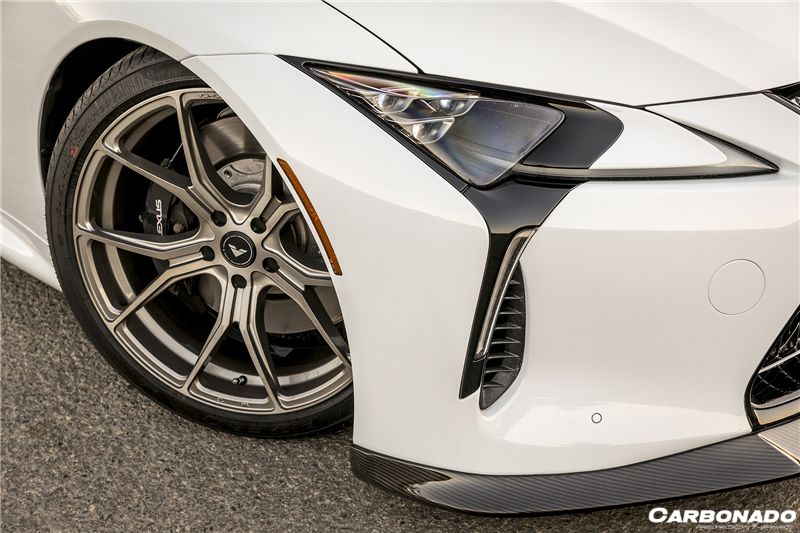 2017-2021 Lexus LC500 LC500H V-LC VRS Style Carbon Fiber Front Lip