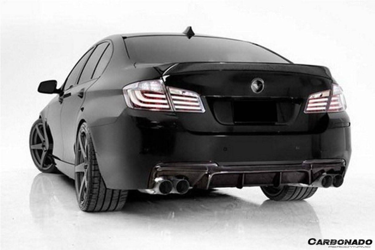 2011-2016 BMW F10 5 Series VRS Style Carbon Fiber Rear Lip(For MT Rear Bumper only)
