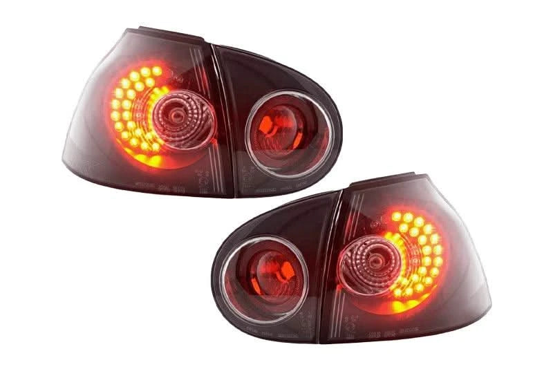 VW Golf 5 Mk5 OEM Style Black Tail Lights (2003-2008) - K2 Industries