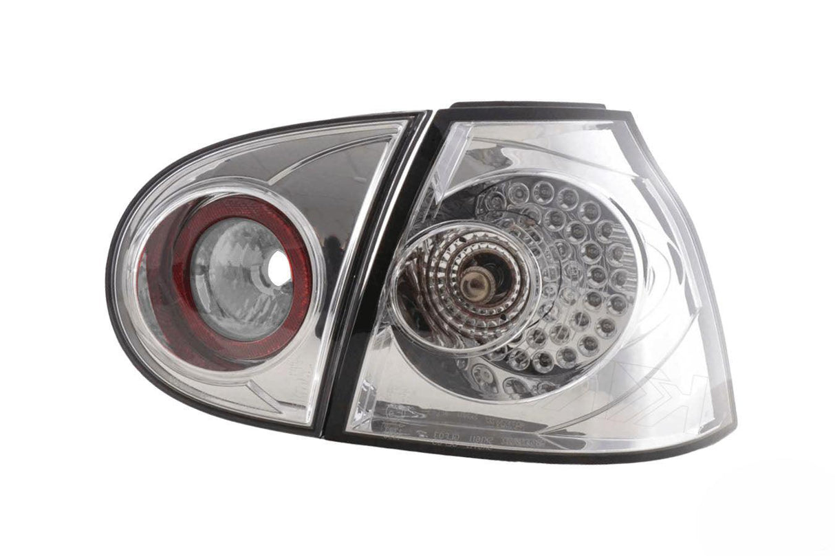 VW Golf 5 Mk5 OEM Style Chrome Tail Lights (2003-2008) - K2 Industries